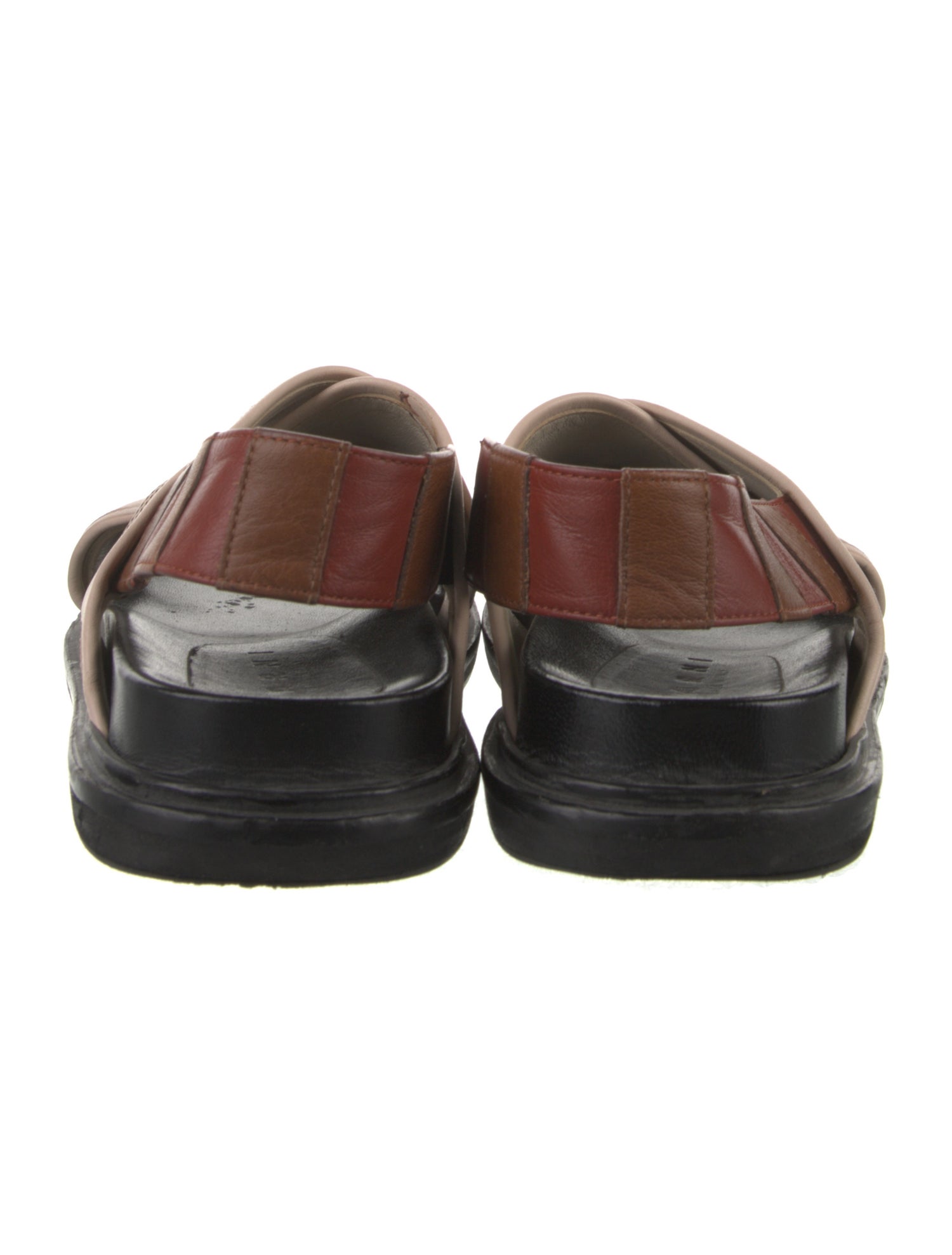 Marni Leather Slingback Sandals